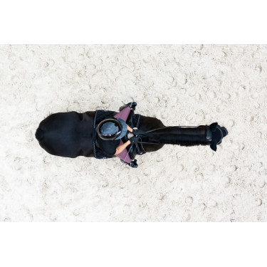 Casco de equitación Abus Airluxe Chrome L.V Negro brillante Casco de equitación Abus Airluxe Chrome L.V Negro brillante