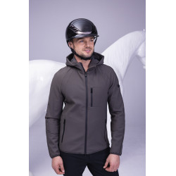 Casco de equitación Abus Airluxe Chrome L.V Negro brillante