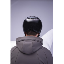 Casco de equitación Abus Airluxe Chrome L.V Negro brillante