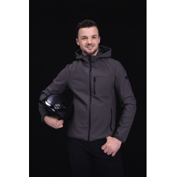 Casco de equitación Abus Airluxe Chrome L.V Negro brillante