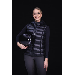 Casco de equitación Abus Airluxe Chrome L.V Negro brillante