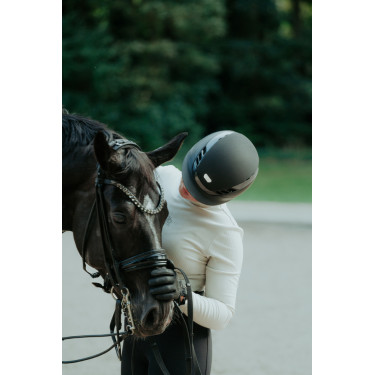 Casco de equitación Abus Airluxe Supreme Negro Casco de equitación Abus Airluxe Supreme Negro