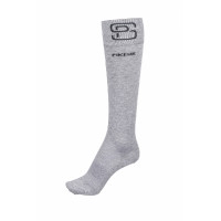 Calcetines de malla Pikeur 5733 Sports Gris claro mezclado