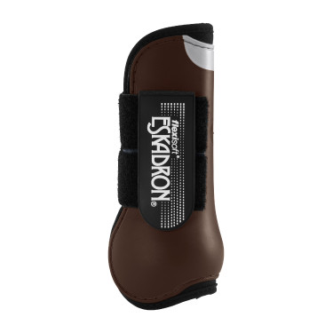 Protectores anteriores Eskadron Flexisoft Marrón oscuro Marr&amp;amp;amp;oacute;n