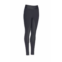 Legging Pikeur para niño con grip completo Ida Athl Sombra oscura Gris