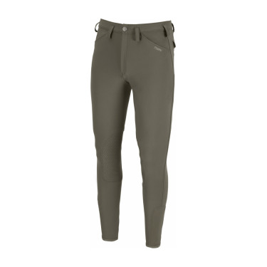 Pantalón de hombre Pikeur Rodrigo grip en las rodillas Barro Gris