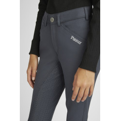 Pantalón Pikeur Braddy infantil full grip Sombra oscura Gris Pantalón Pikeur Braddy infantil full grip Sombra oscura Gris