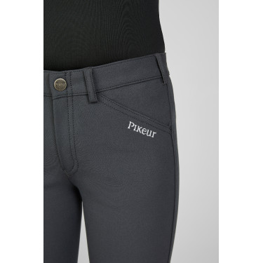 Pantalón Pikeur niño Brooklyn grip rodillas Sombra oscura Gris