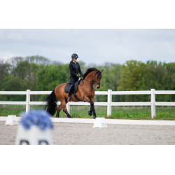 Pantalón Pikeur mujer New Lugana culera sintética 0908 talle medio alto Negro