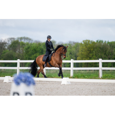 Pantalón Pikeur mujer New Lugana culera sintética 0908 talle medio alto Negro