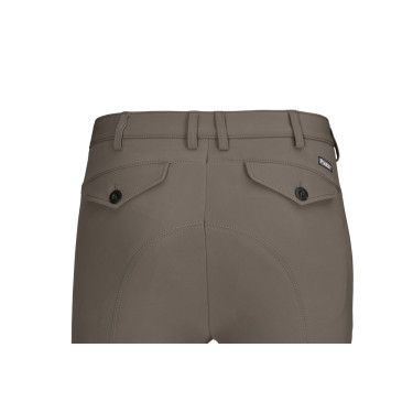Pantalón Pikeur hombre Navaro grip rodillas Nuez Marrón