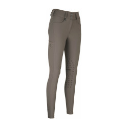 Pantalón Amia 6805 Pikeur grip en las rodillas talle medio alto mujer Gris pardo Marrón Pantalón Amia 6805 Pikeur grip en las rodillas talle medio alto mujer Gris pardo Marrón
