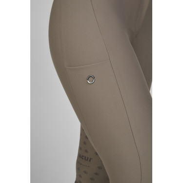 Pantalón Amia 6805 Pikeur grip en las rodillas talle medio alto mujer Gris pardo Marrón Pantalón Amia 6805 Pikeur grip en las rodillas talle medio alto mujer Gris pardo Marrón