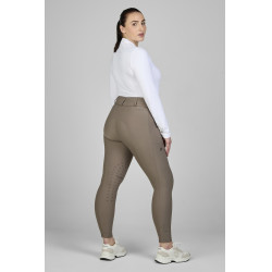 Pantalón Amia 6805 Pikeur grip en las rodillas talle medio alto mujer Gris pardo Marrón Pantalón Amia 6805 Pikeur grip en las rodillas talle medio alto mujer Gris pardo Marrón