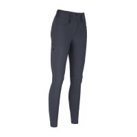 Pantalón Amia 6805 Pikeur grip en las rodillas talle medio alto mujer Sombra oscura Gris