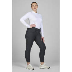 Pantalón Amia 6805 Pikeur grip en las rodillas talle medio alto mujer Sombra oscura Gris Pantalón Amia 6805 Pikeur grip en las rodillas talle medio alto mujer Sombra oscura Gris