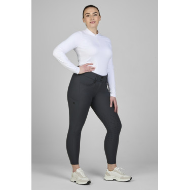 Pantalón Amia 6805 Pikeur grip en las rodillas talle medio alto mujer Sombra oscura Gris Pantalón Amia 6805 Pikeur grip en las rodillas talle medio alto mujer Sombra oscura Gris
