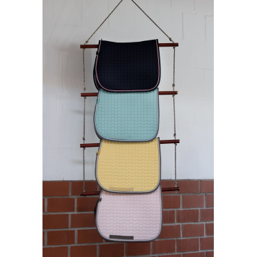 Tapis de selle Eskadron Coton Contrast Shetland Noche azul