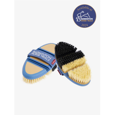 Cepillo Flexi Half & Half Grooming LeMieux Azul Badminton