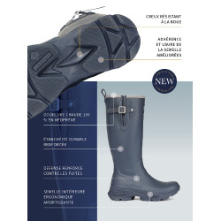 Botas de goma LeMieux Ultra Stride Wellington Roble