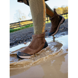 Botines impermeables con cremallera LeMieux Trex Castaño Marr&amp;amp;amp;oacute;n