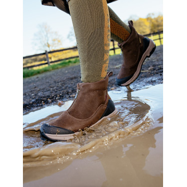 Botines impermeables con cremallera LeMieux Trex Castaño Marr&amp;amp;amp;oacute;n
