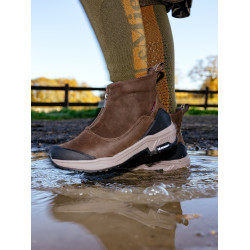Botines impermeables con cremallera LeMieux Trex Castaño Marr&amp;amp;amp;oacute;n