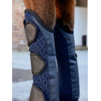 Guarniciones de transporte LeMieux Kudos mesh 3D Marino Azul marino