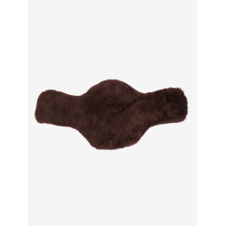 Kurzer Bauchlatz-Schutzgurt LeMieux Anatomic Merino+ Castaño Marrón