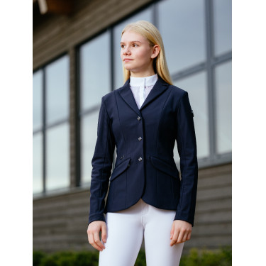 Chaqueta de concurso LeMieux Kennedy Young Rider Marino Azul marino