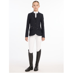 Chaqueta de concurso LeMieux Kennedy Young Rider Marino Azul marino
