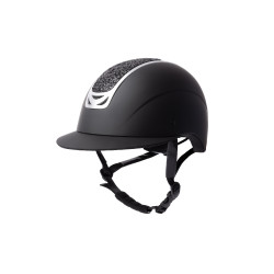 Casco de equitación adorno de cristal Horze Arix II