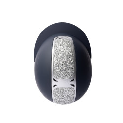  Azúl oscuro / plata