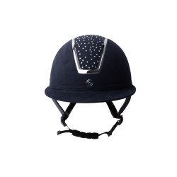 Casco de equitación Solara II Horze marine/blanc Azul Casco de equitación Solara II Horze marine/blanc Azul