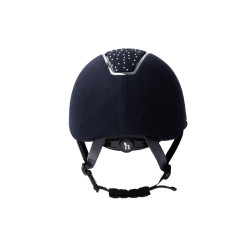 Casco de equitación Solara II Horze marine/blanc Azul Casco de equitación Solara II Horze marine/blanc Azul