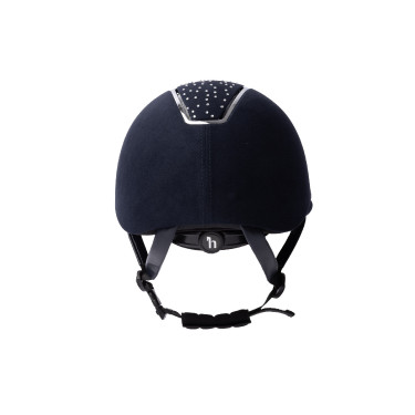 Casco de equitación Solara II Horze marine/blanc Azul Casco de equitación Solara II Horze marine/blanc Azul