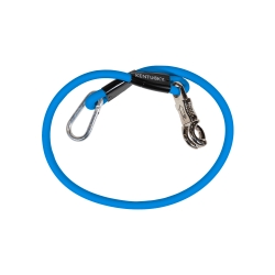 Longe de sujeción de silicona Kentucky Azul real