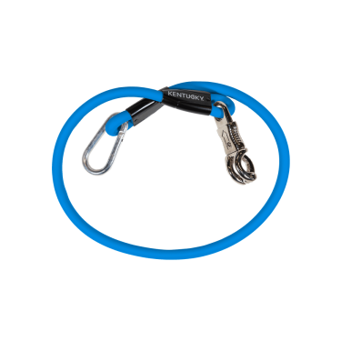 Longe de sujeción de silicona Kentucky Azul real