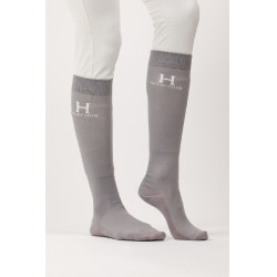 Calcetines de bádminton Harcour Gris