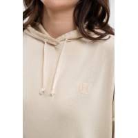 Sudadera con capucha Plume Harcour mujer Lino Beige Sudadera con capucha Plume Harcour mujer Lino Beige