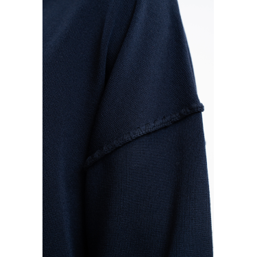 Sudadera con capucha Plume Harcour mujer Marino Azul marino
