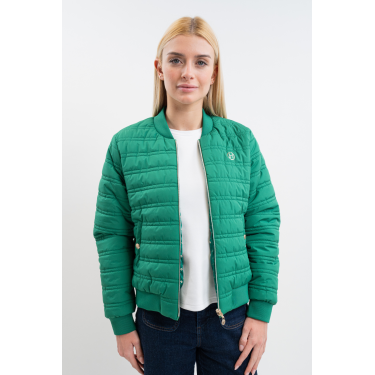 Chaqueta bomber Boecia Harcour Verde esmeralda