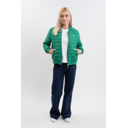 Chaqueta bomber Boecia Harcour Verde esmeralda
