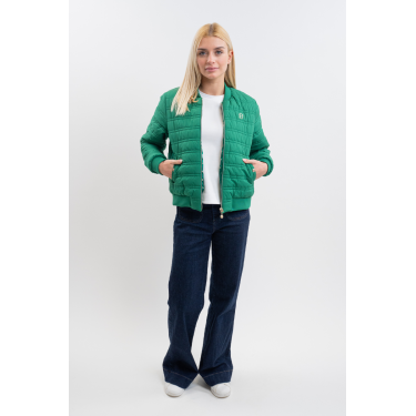 Chaqueta bomber Boecia Harcour Verde esmeralda