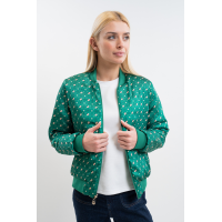 Chaqueta bomber Boecia Harcour Verde esmeralda