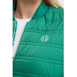 Chaqueta bomber Boecia Harcour Verde esmeralda