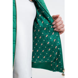 Chaqueta bomber Boecia Harcour Verde esmeralda