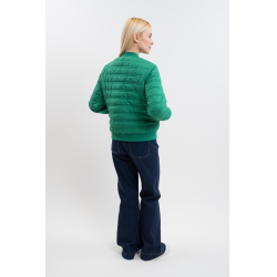 Chaqueta bomber Boecia Harcour Verde esmeralda