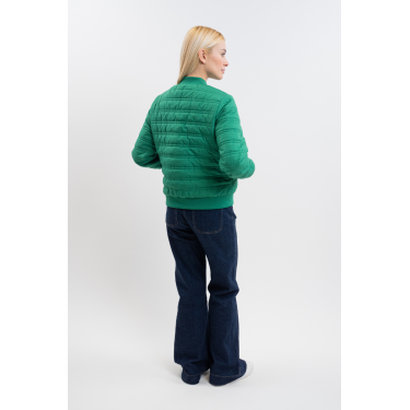 Chaqueta bomber Boecia Harcour Verde esmeralda