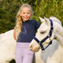 Camiseta HV Polo Laurelle niños Marino Azul marino